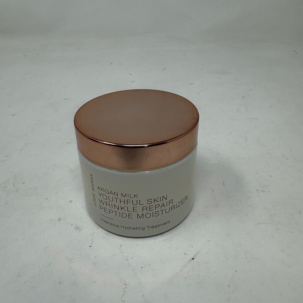 Josie Maran Argan Milk Youthful Skin Wrinkle Repair Peptide Moisturizer New